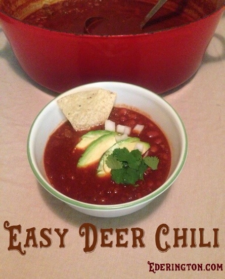 Easy Deer Chili